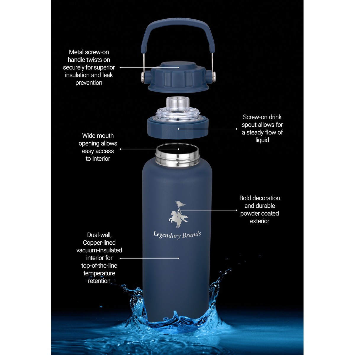 Picture of Urban Peak 40oz Dual Top Water Bottle