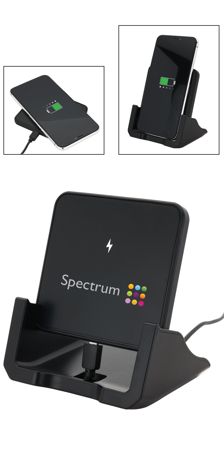 Picture of 10W Wireless Charger Pad and Phone Stand