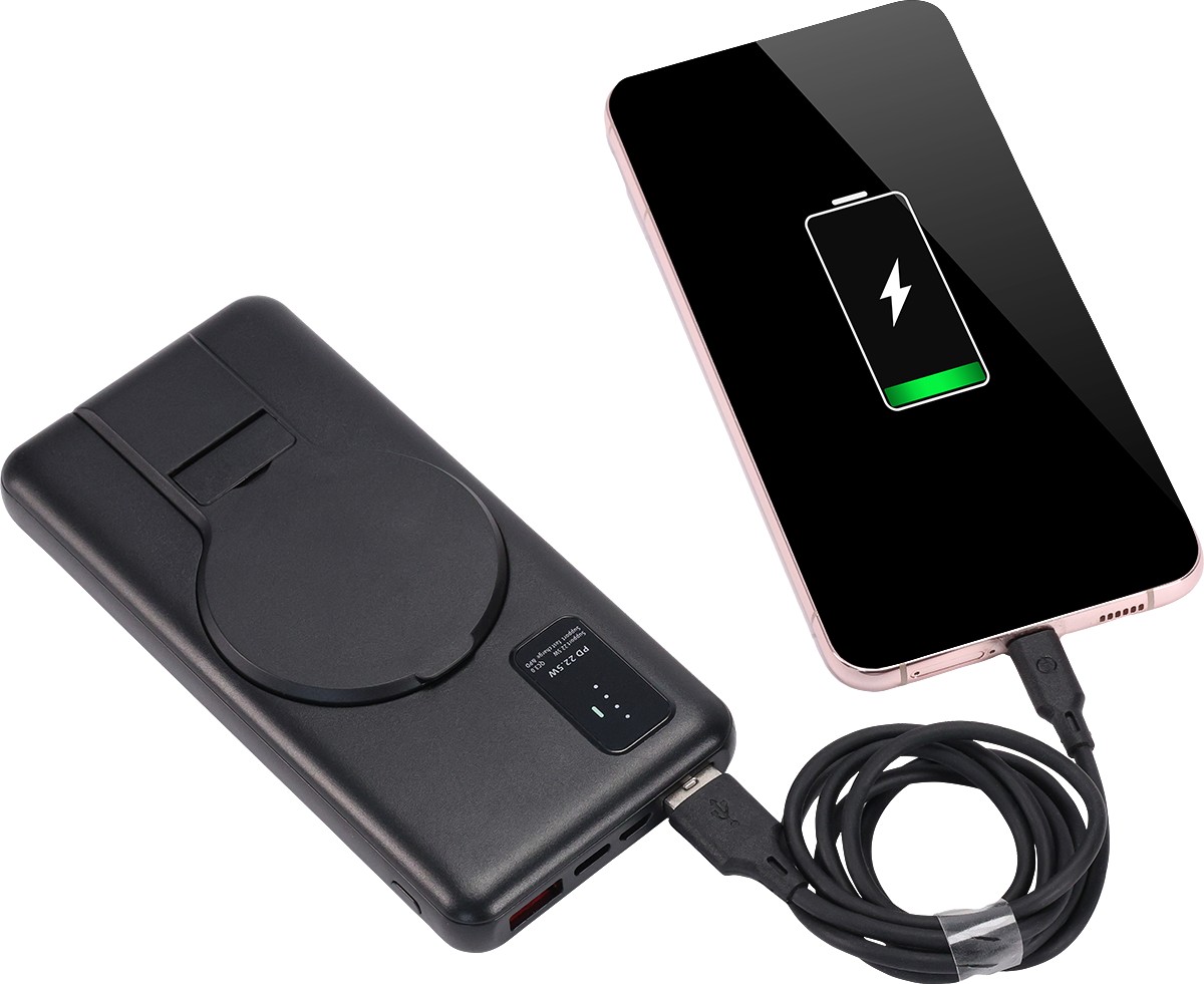 Picture of Wireless Power Bank with Stand - 8,000 mAh