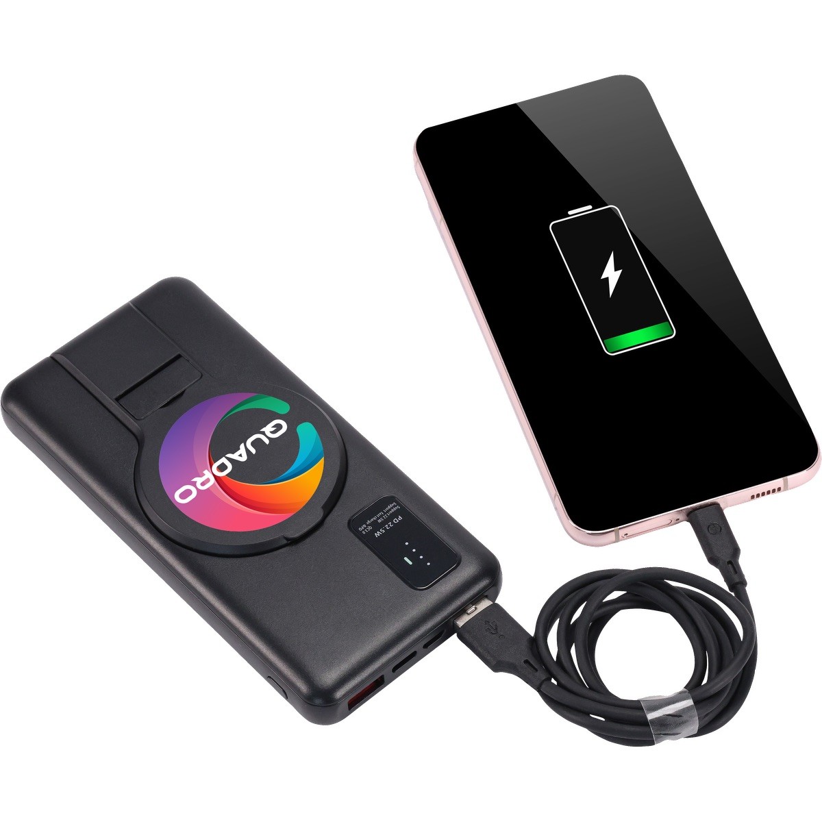 Picture of Wireless Power Bank with Stand - 8,000 mAh