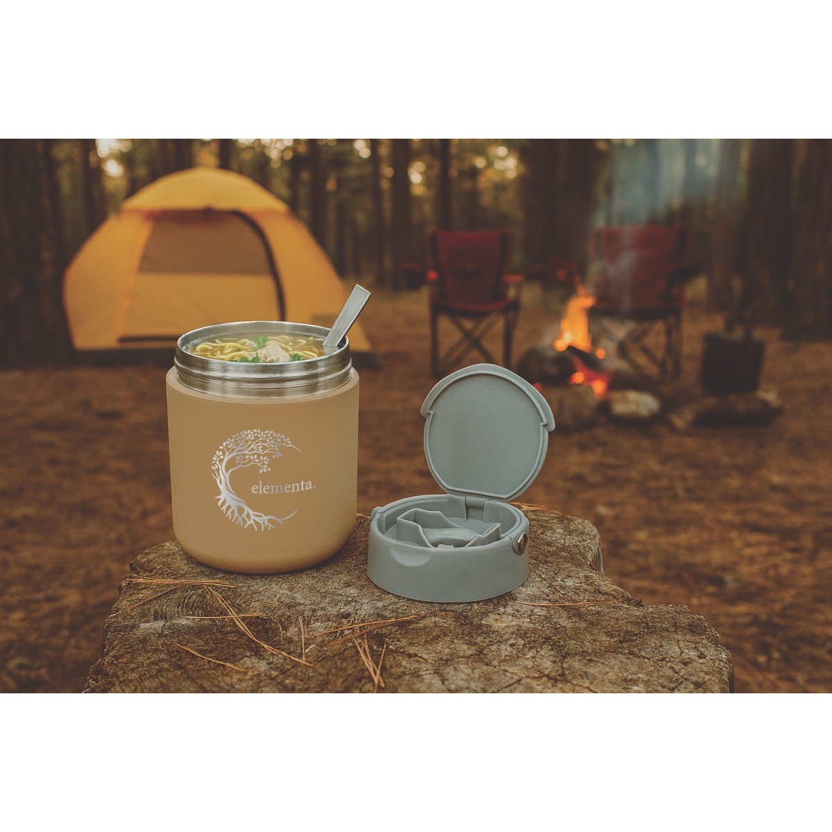 Picture of 20oz Urban Peak Vacuum Food Jar with Spork