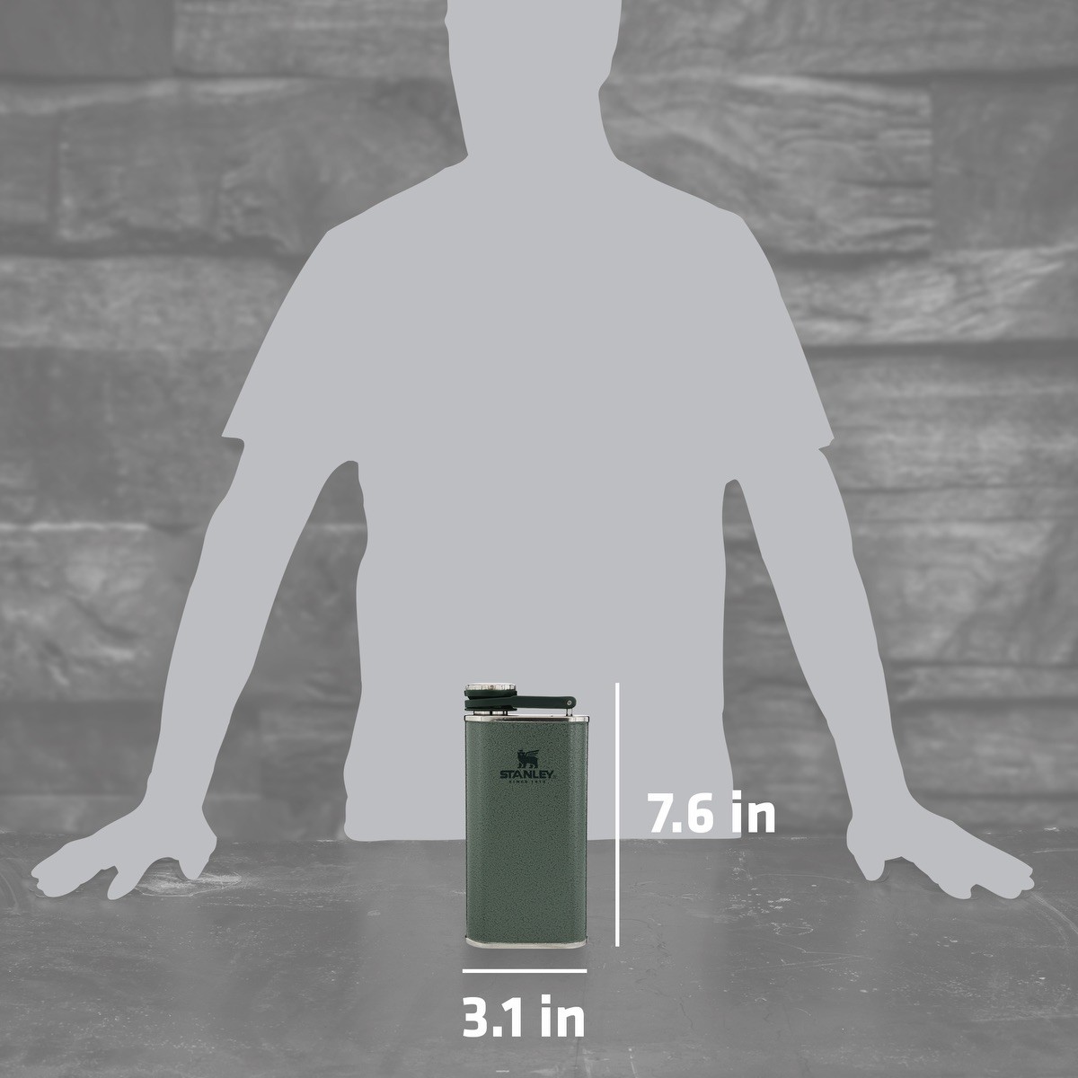 Picture of Stanley 8oz Classic Easy Fill Wide Mouth Flask