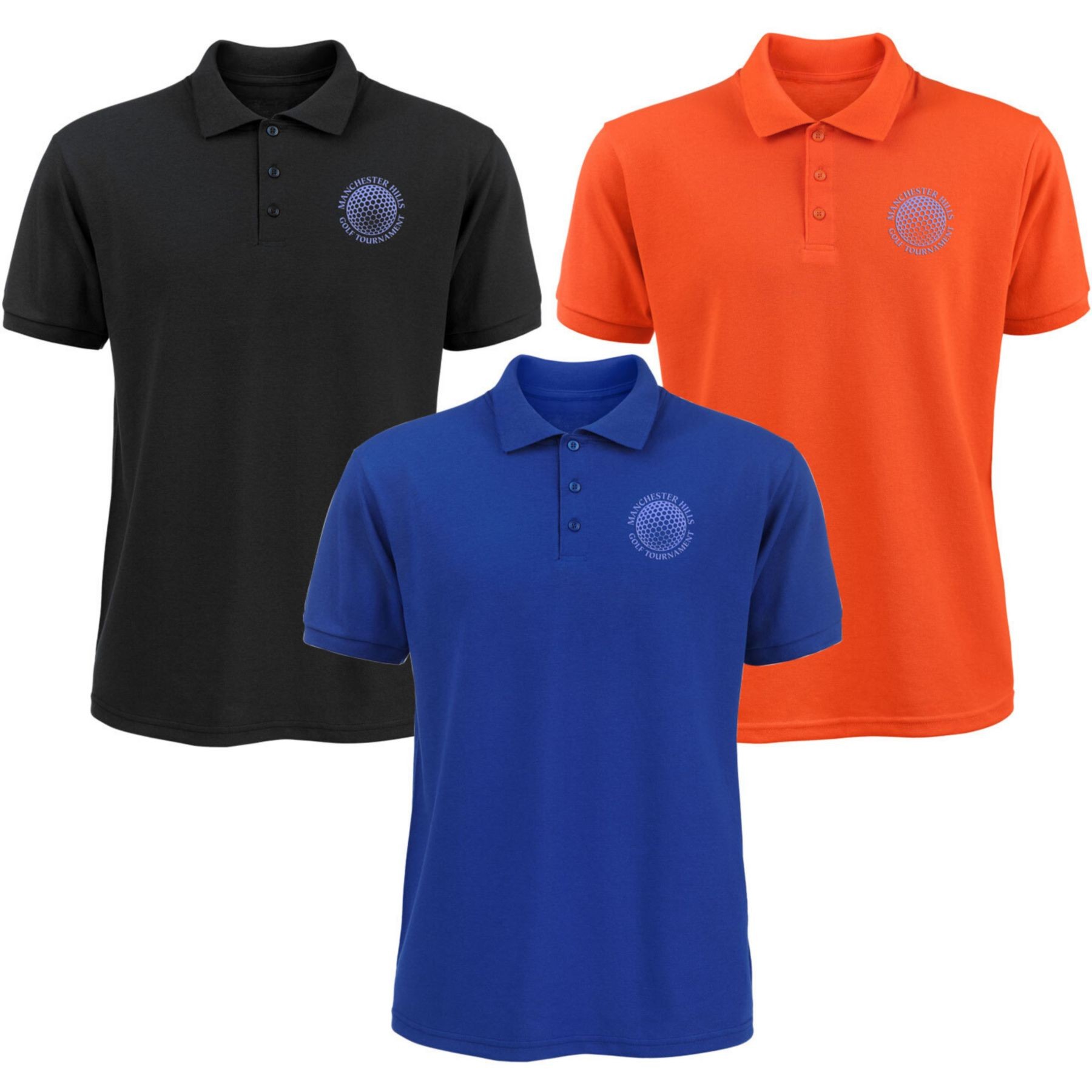 Picture of Embroidered Men's 50/50 Polo Shirt