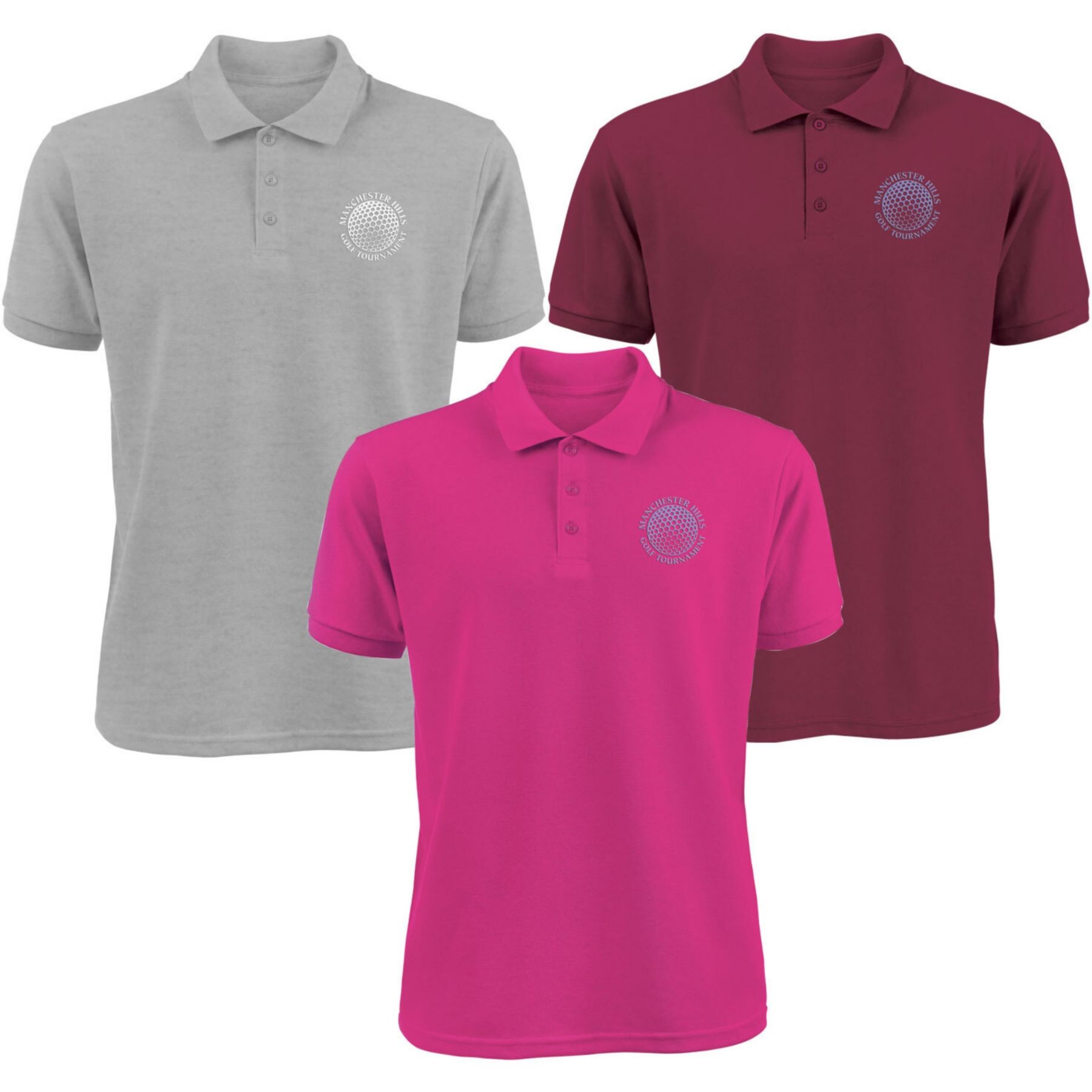 Picture of Embroidered Men's 50/50 Polo Shirt