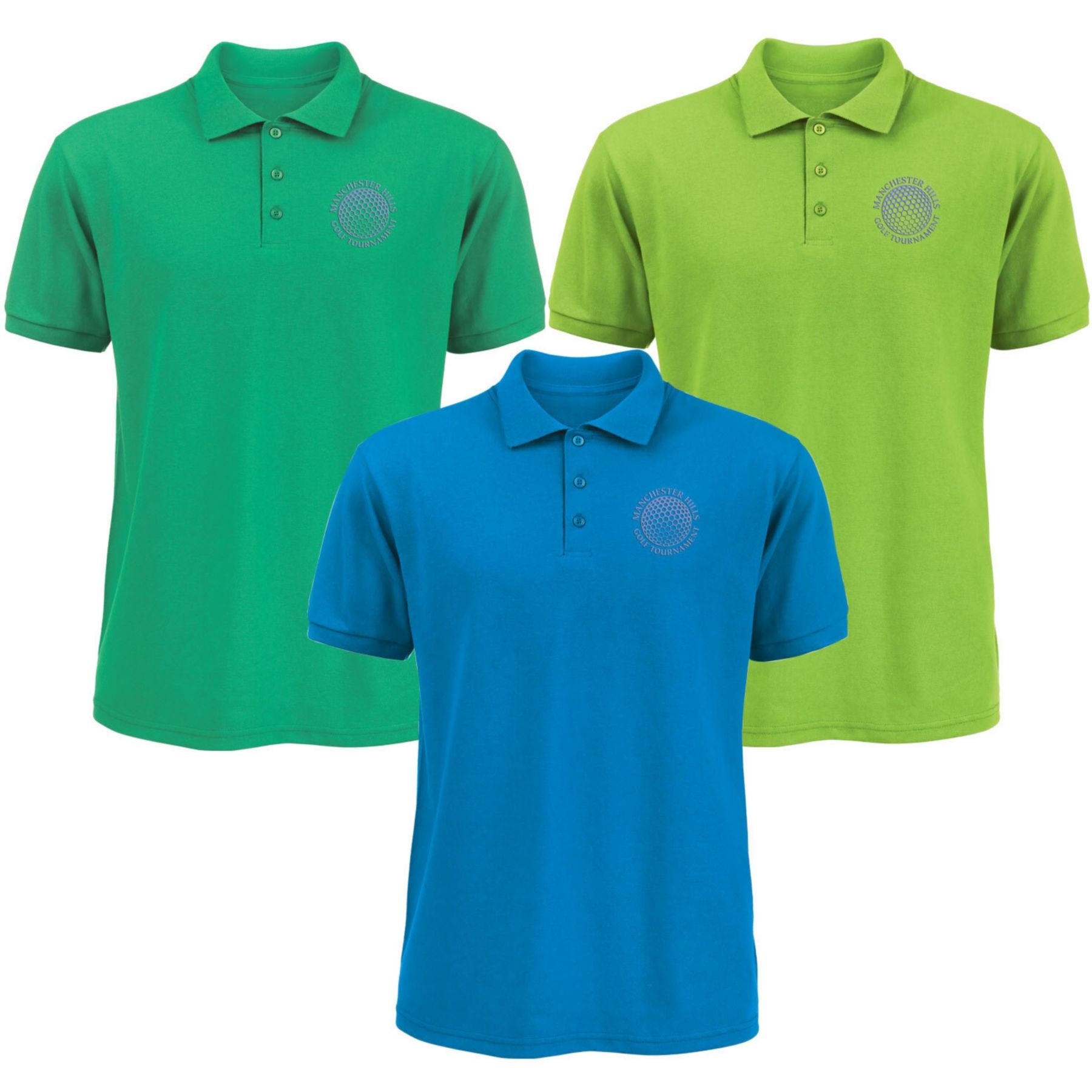 Picture of Embroidered Men's 50/50 Polo Shirt