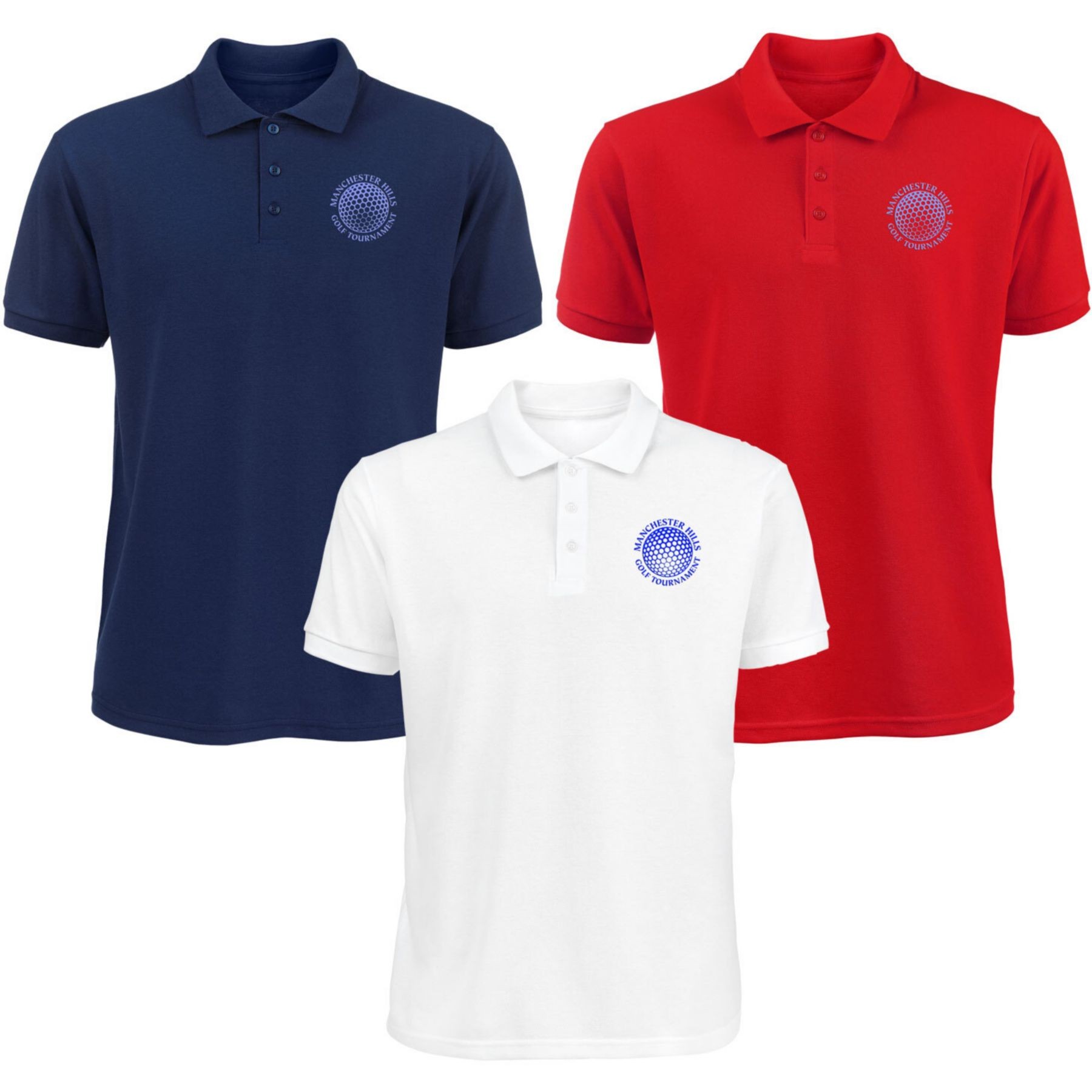 Picture of Embroidered Men's 50/50 Polo Shirt