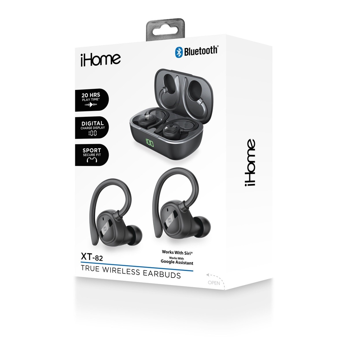 Picture of iHome XT-82 True Wireless Earbuds & Charger Case