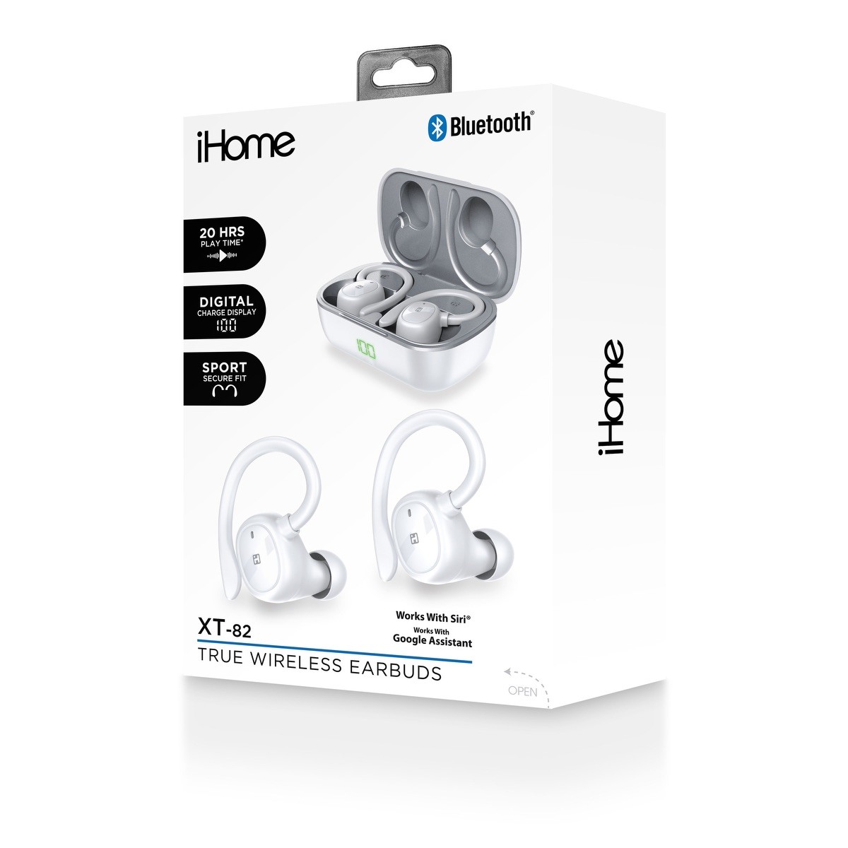 Picture of iHome XT-82 True Wireless Earbuds & Charger Case