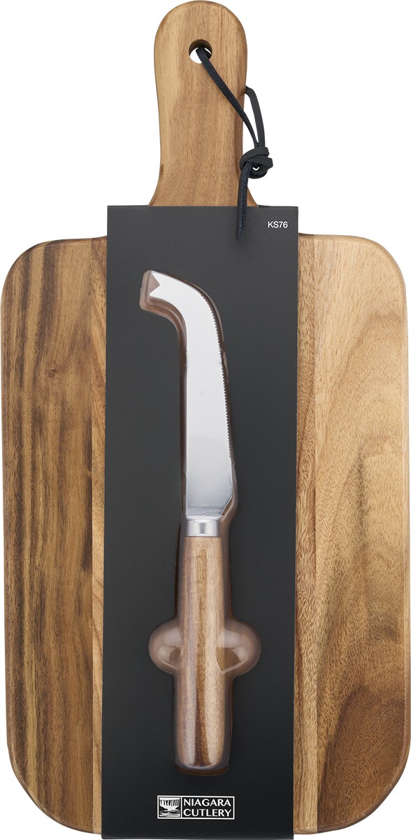 Picture of Niagara Cutlery Acacia Cheese Board Set
