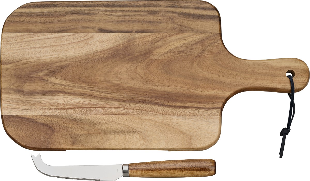 Picture of Niagara Cutlery Acacia Cheese Board Set