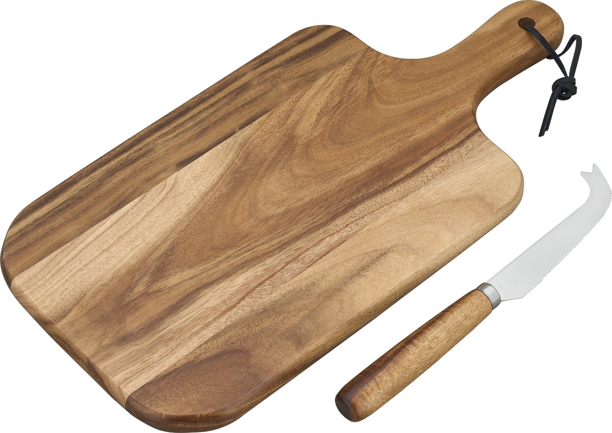 Picture of Niagara Cutlery Acacia Cheese Board Set