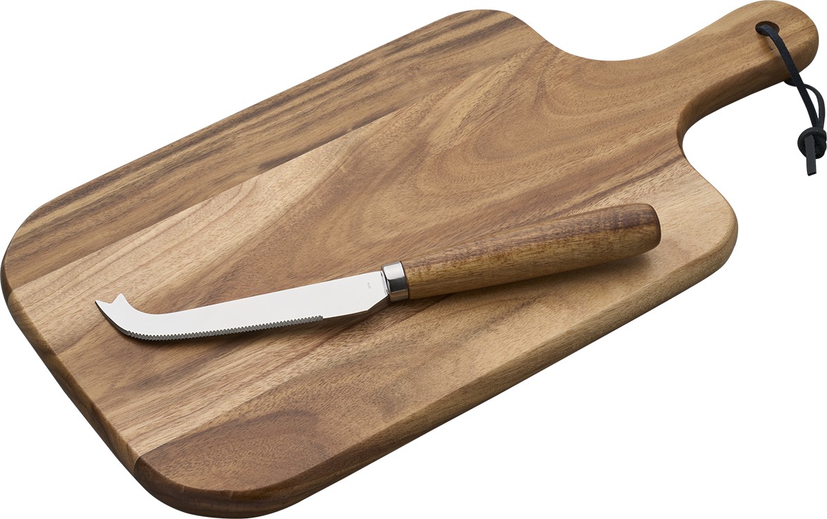 Picture of Niagara Cutlery Acacia Cheese Board Set