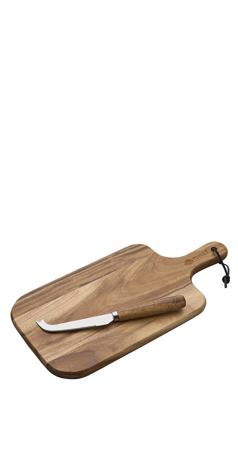 Picture of Niagara Cutlery Acacia Cheese Board Set