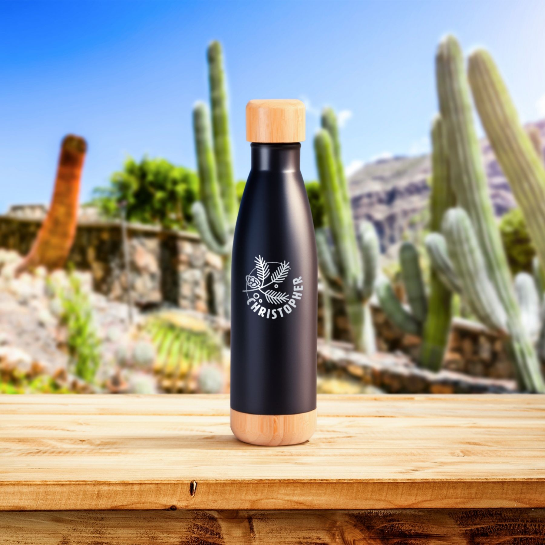 Picture of Pod Voyager With Bamboo Cap 17 Oz