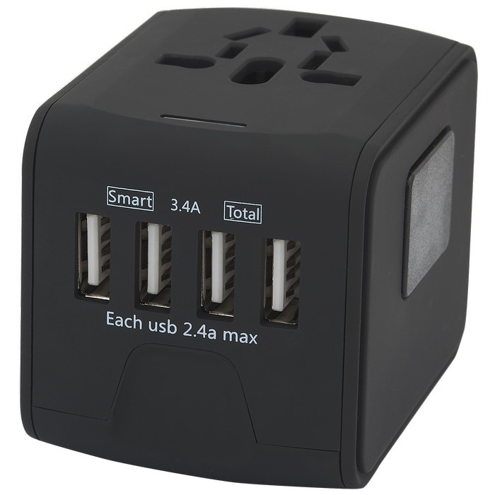 Picture of Universal Travel 4 USB Port Adapter