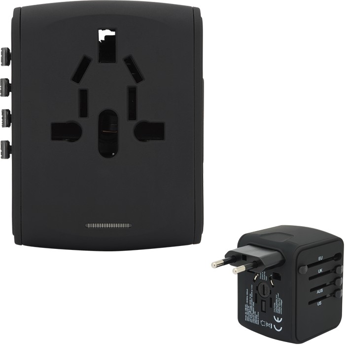 Picture of Universal Travel 4 USB Port Adapter