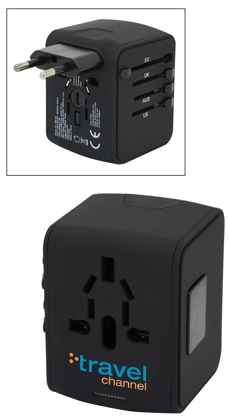 Picture of Universal Travel 4 USB Port Adapter