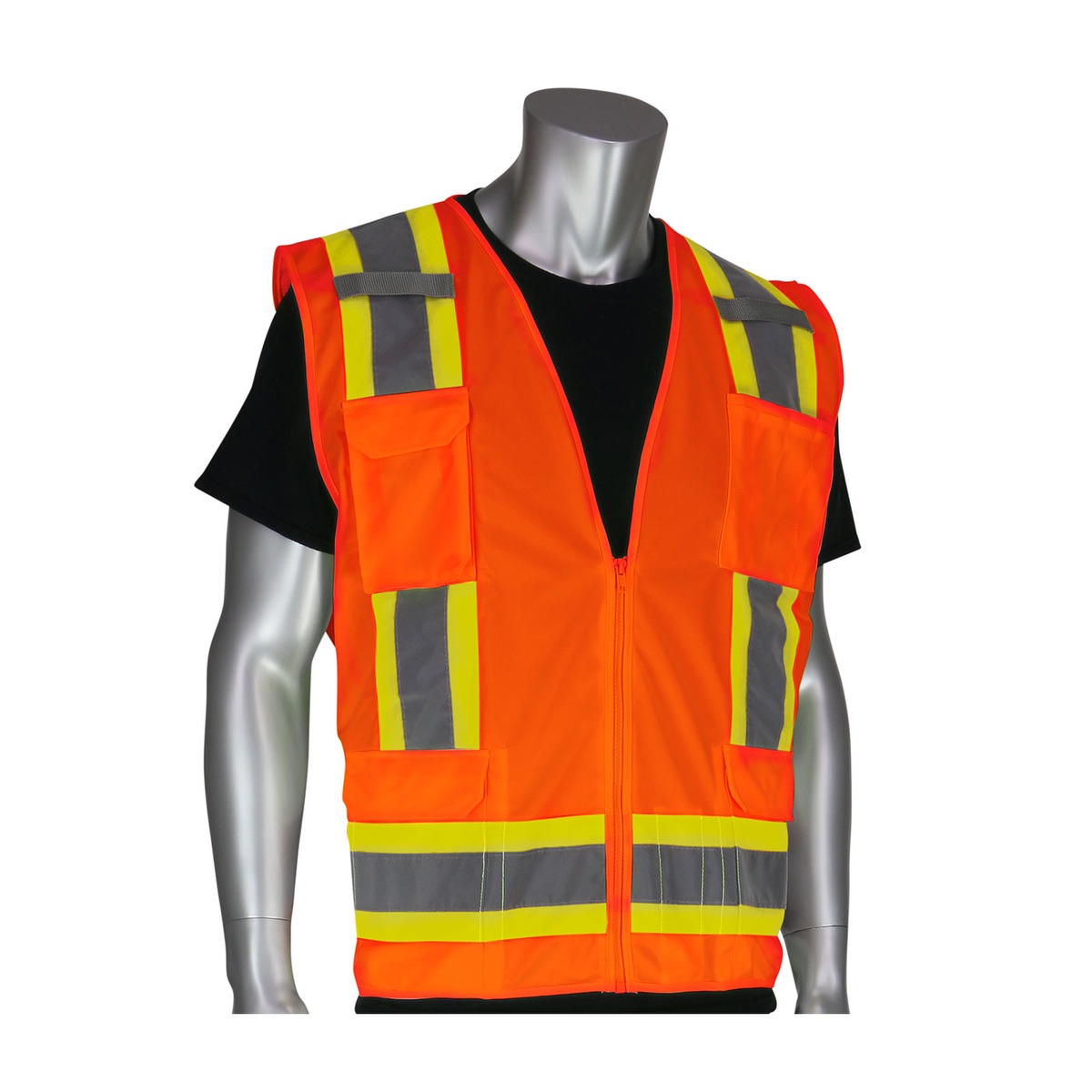 Picture of Two Tone 6 Pocket Surveyors Vest