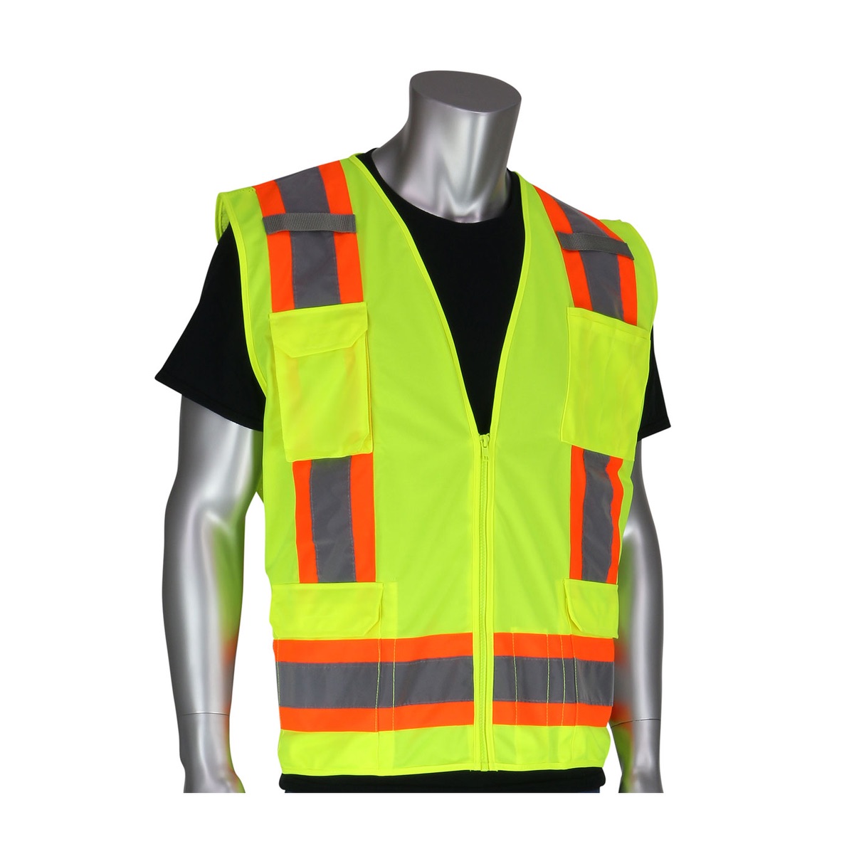 Picture of Two Tone 6 Pocket Surveyors Vest