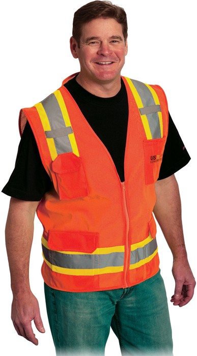 Picture of Two Tone 6 Pocket Surveyors Vest