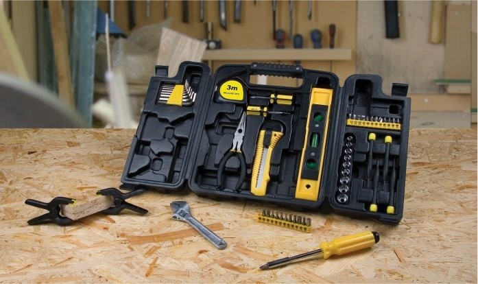 Picture of Tool Set with Tri-Fold Carrying Case