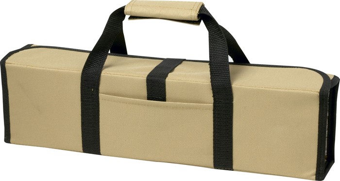Picture of 5 Piece BBQ Set (Bamboo) in Roll-Up Case