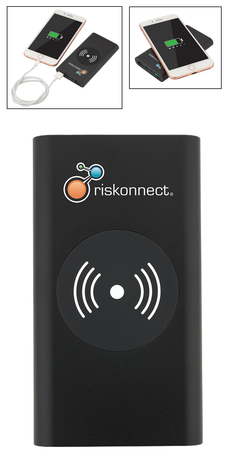 Picture of UL Cert Tri-Way Wireless & Power Bank 10,000mAh