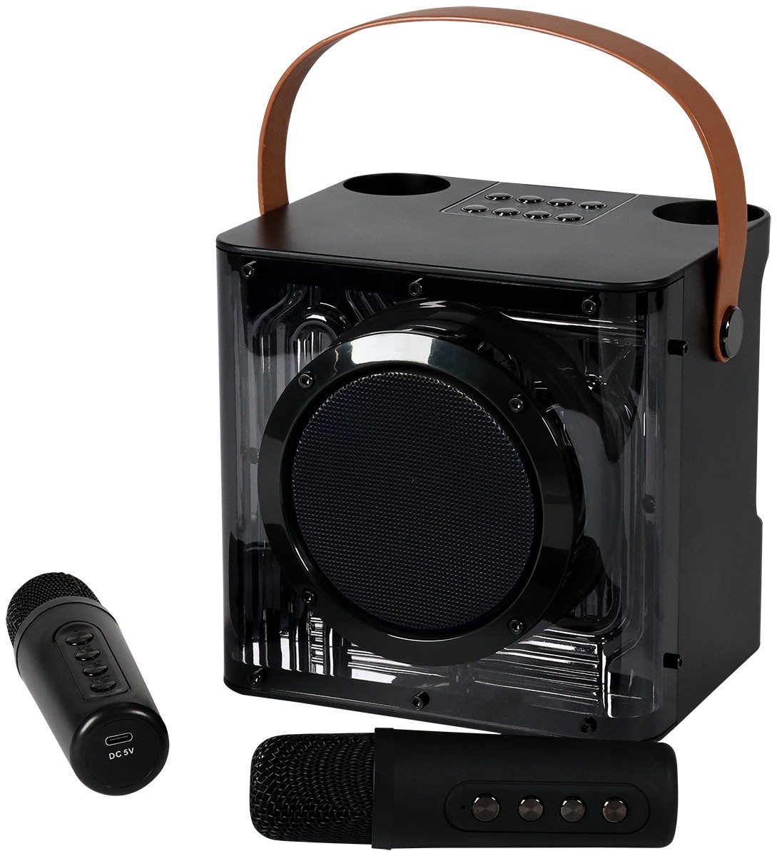 Picture of 15W Karaoke Wireless Speaker with 2 Mics