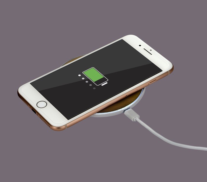 Picture of Bamboo Print Wireless Charger