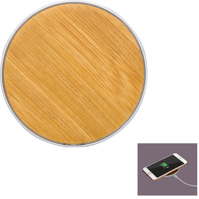 Picture of Bamboo Print Wireless Charger