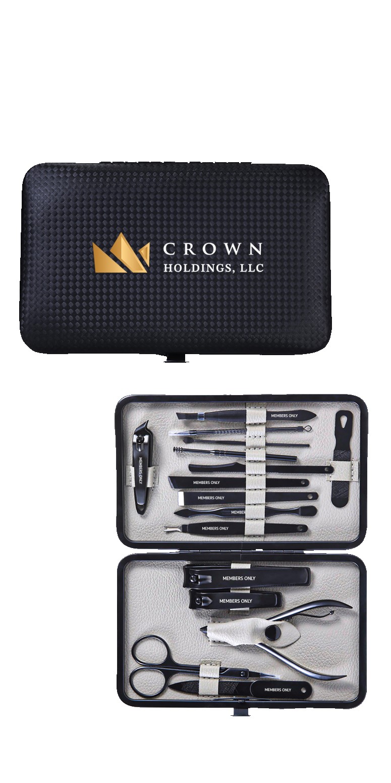 Picture of Members Only 16 Piece Mens Mani/Pedi Set