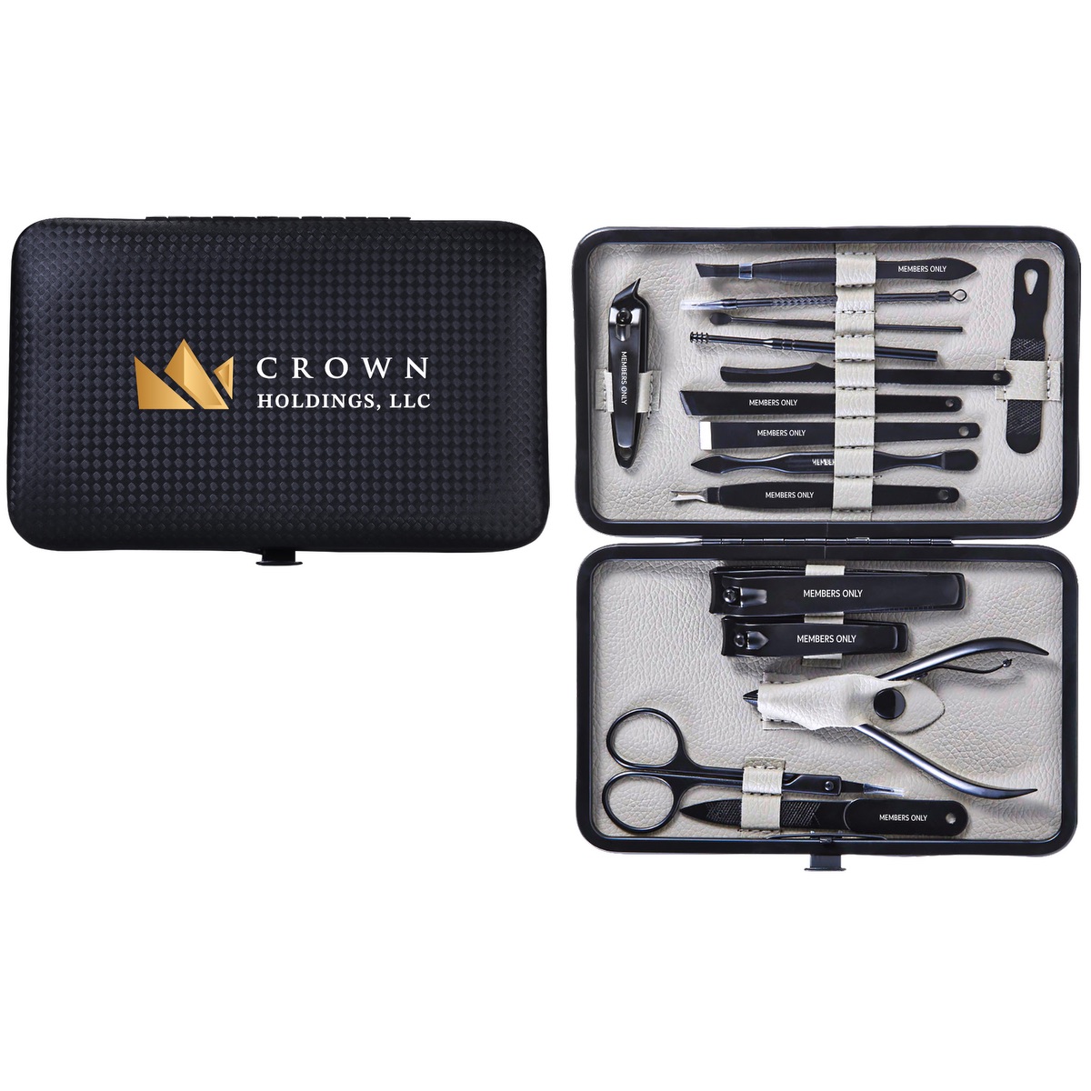 Picture of Members Only 16 Piece Mens Mani/Pedi Set