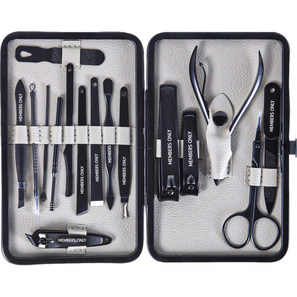 Picture of Members Only 16 Piece Mens Mani/Pedi Set