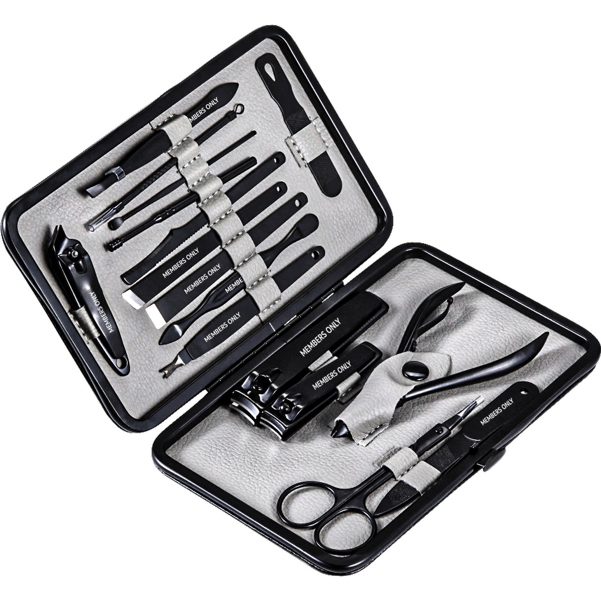 Picture of Members Only 16 Piece Mens Mani/Pedi Set