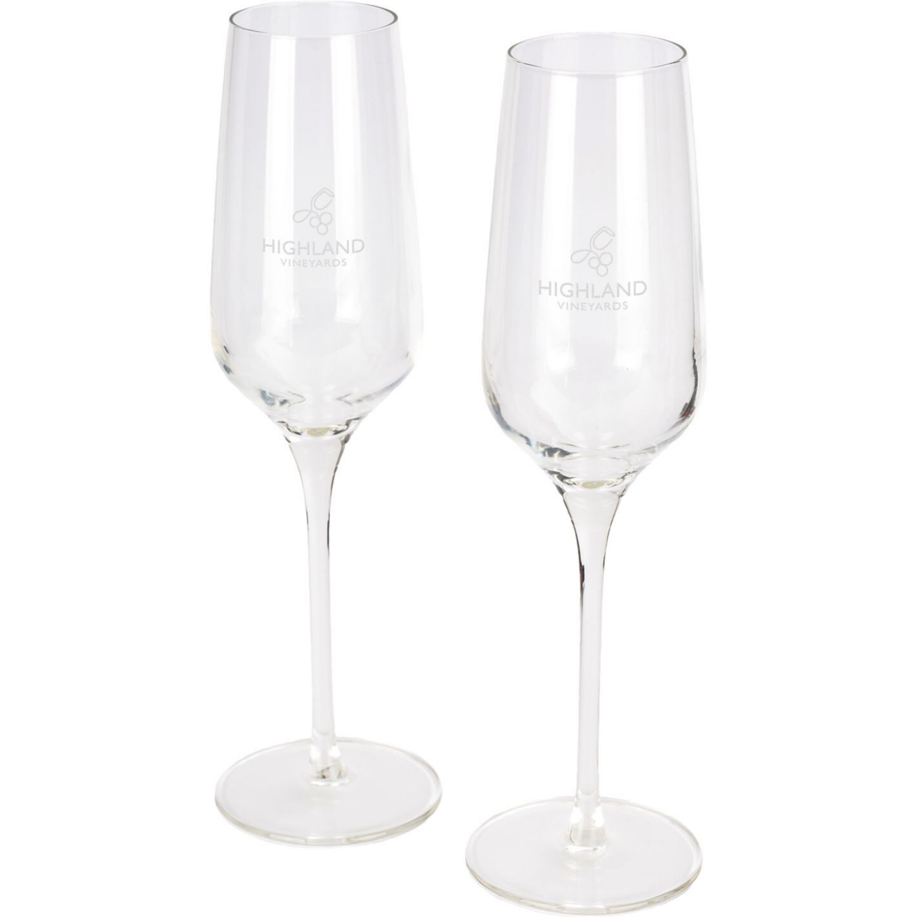 Picture of Etched Flute Glass 8.5 Oz