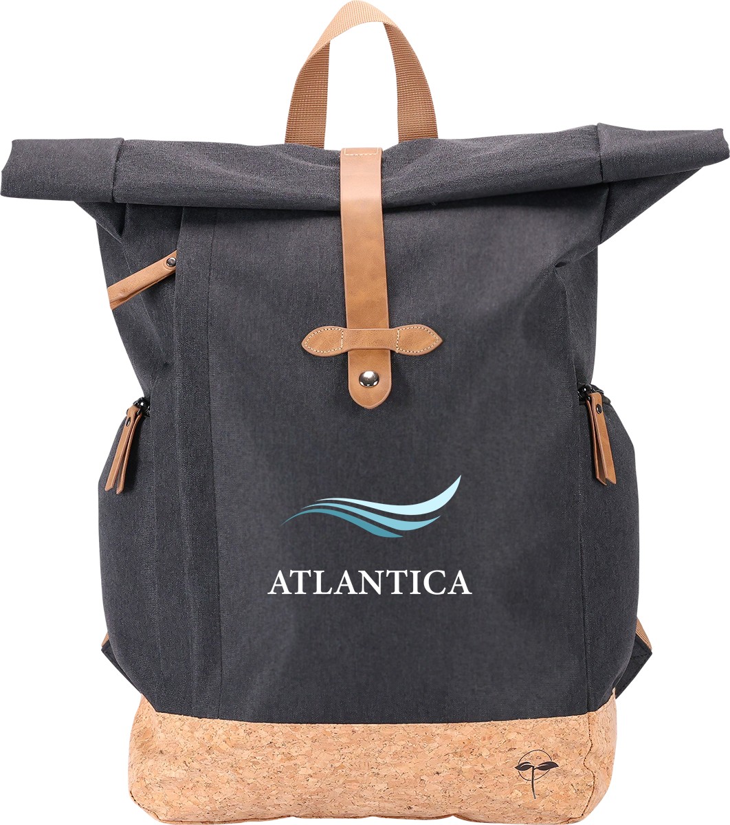 Picture of EarthTrendz rPET Rolltop Backpack