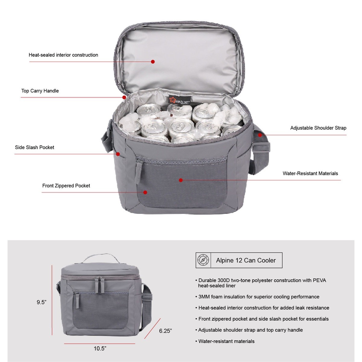 Picture of Alpine 12 Can Cooler