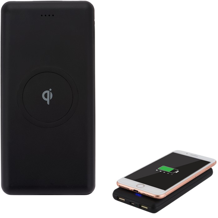 Picture of UL Certified Qi Ring Wireless Charger & Power Bank