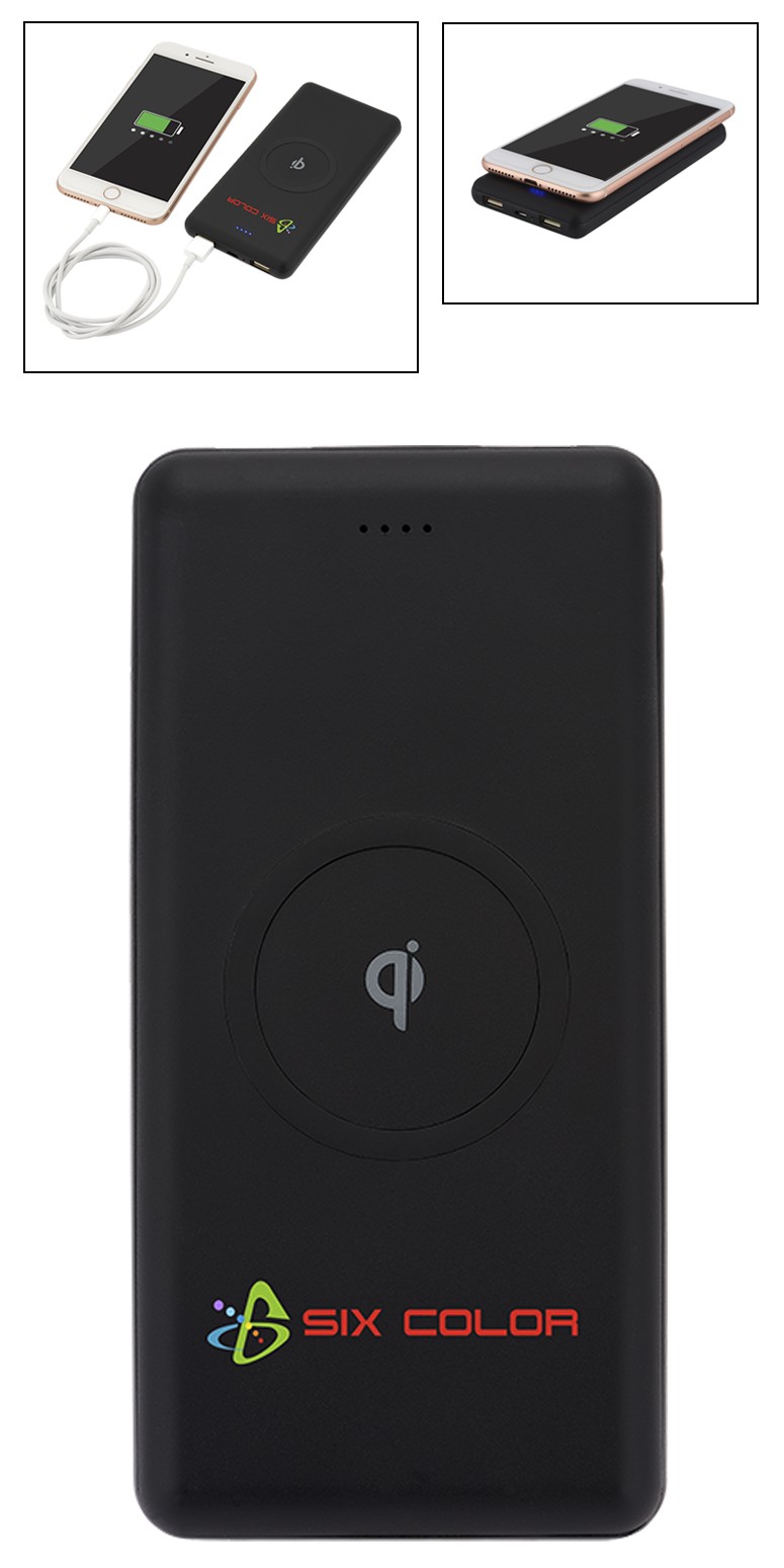 Picture of UL Certified Qi Ring Wireless Charger & Power Bank
