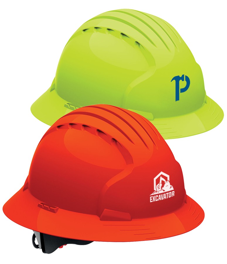 Picture of Evolution 6161 Full Brim Hi-Vis Hard Hat