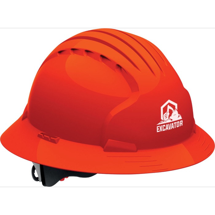 Picture of Evolution 6161 Full Brim Hi-Vis Hard Hat