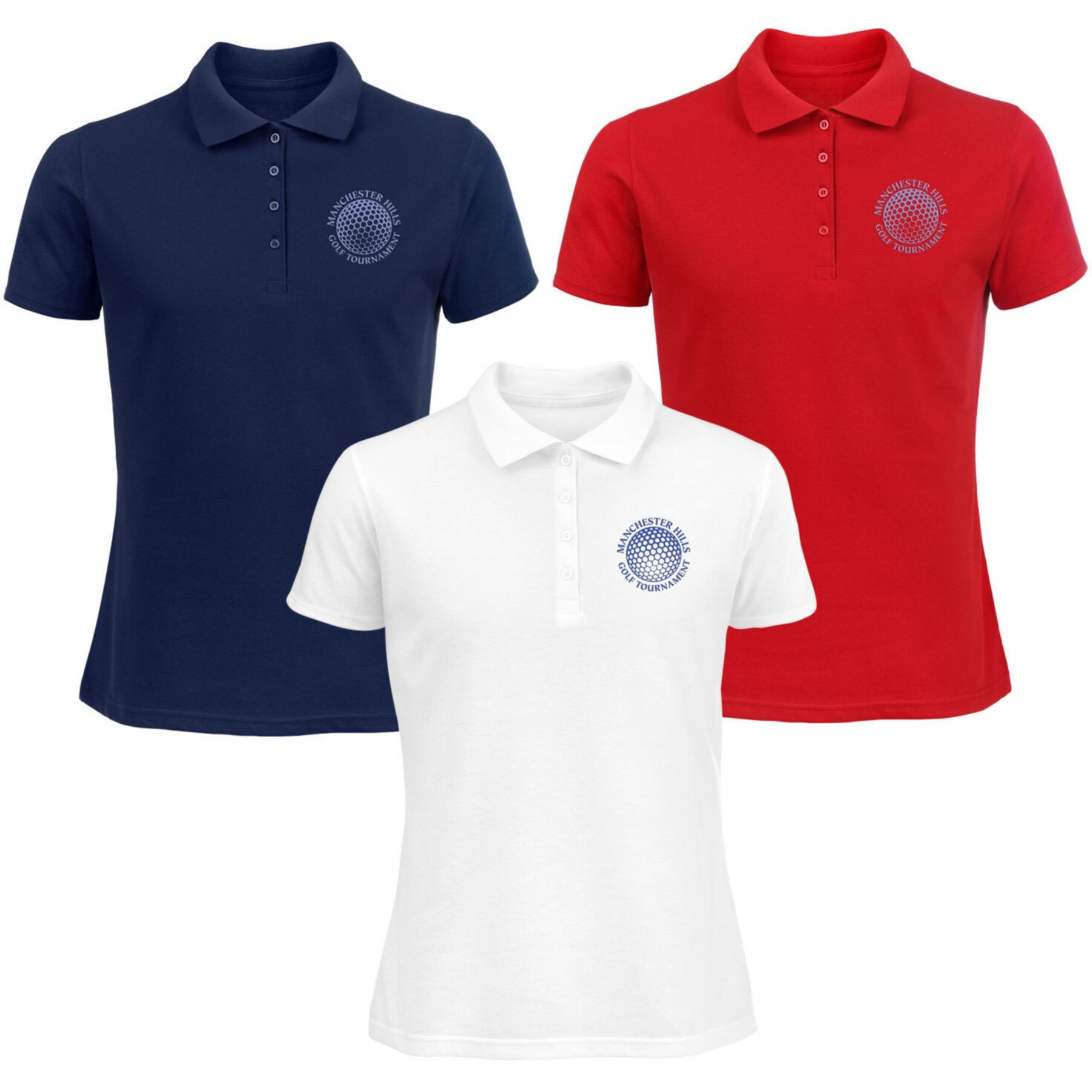 Picture of Embroidered Ladies 50/50 Polo Shirt