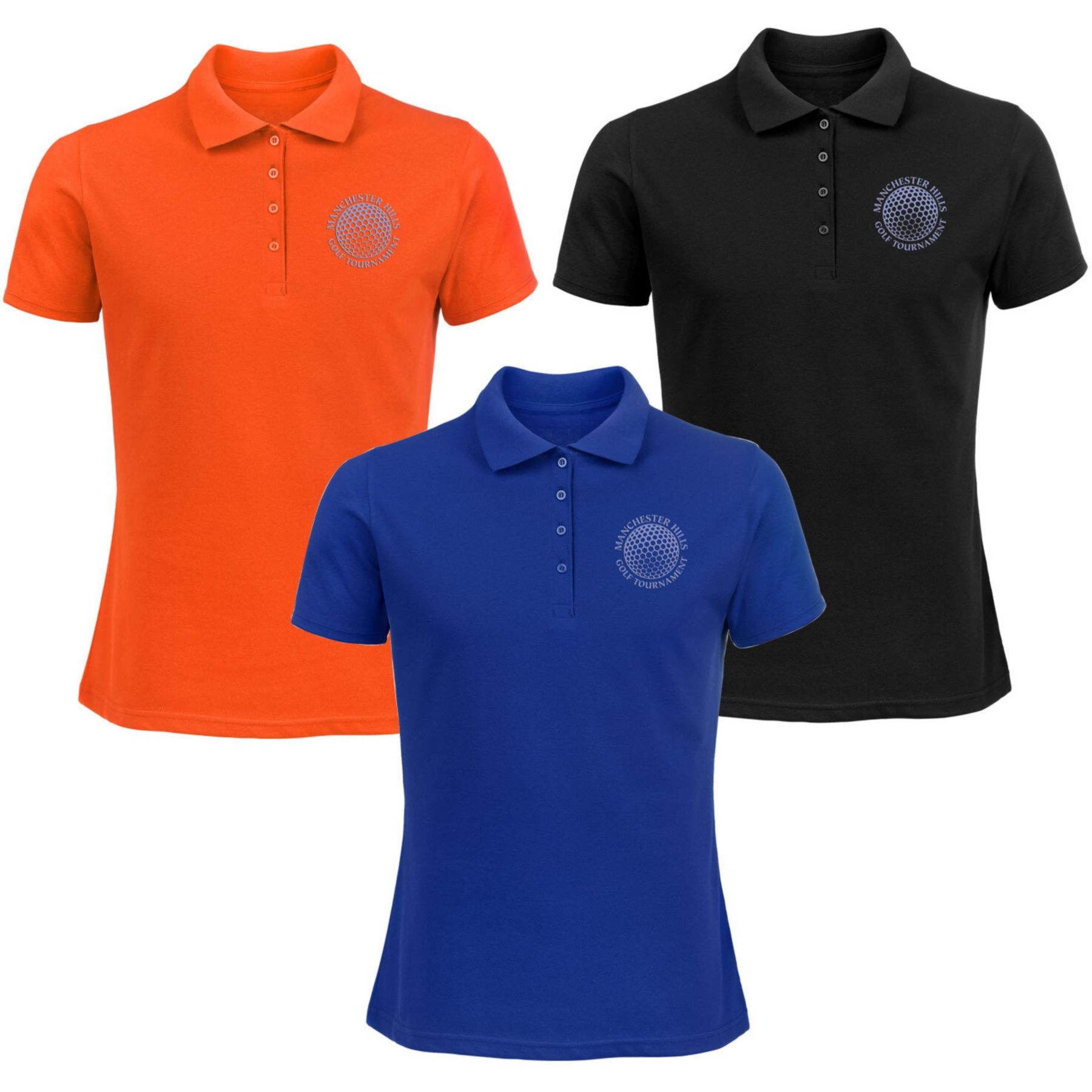 Picture of Embroidered Ladies 50/50 Polo Shirt