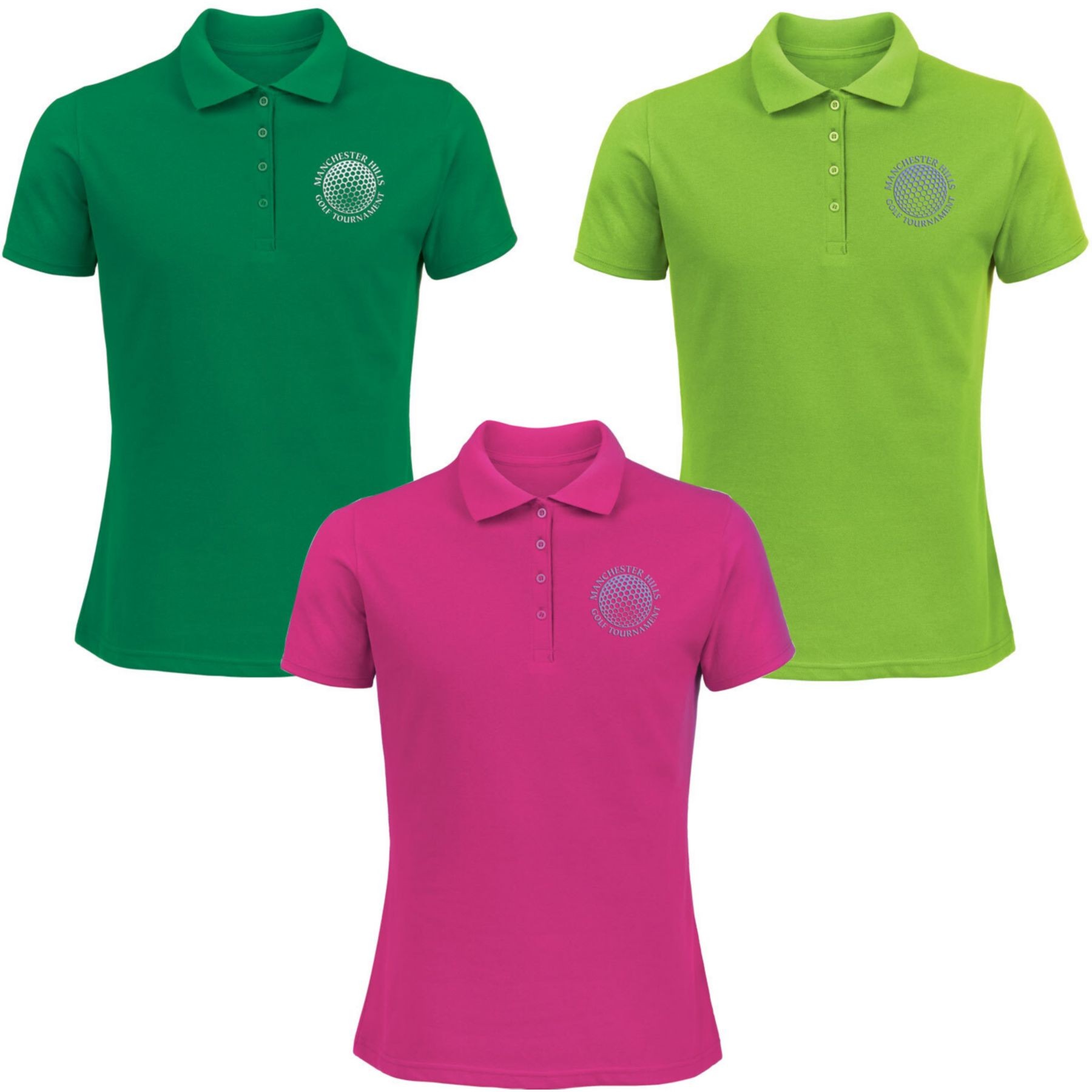 Picture of Embroidered Ladies 50/50 Polo Shirt