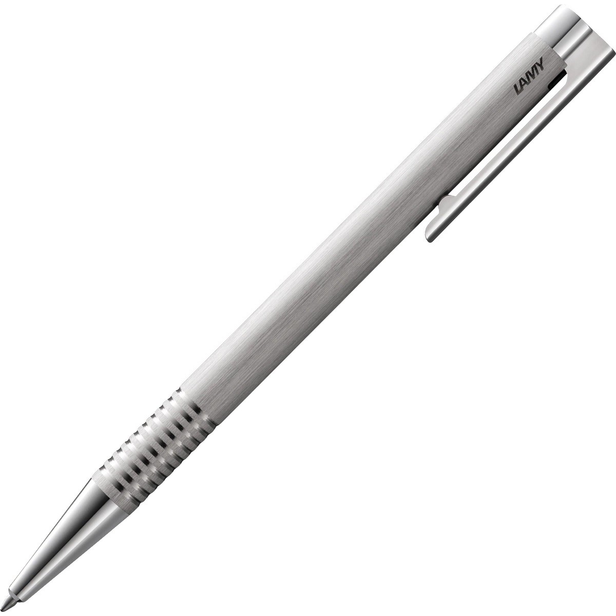 Picture of LAMY Logo Brushed Stainless Steel Ballpoint Pen