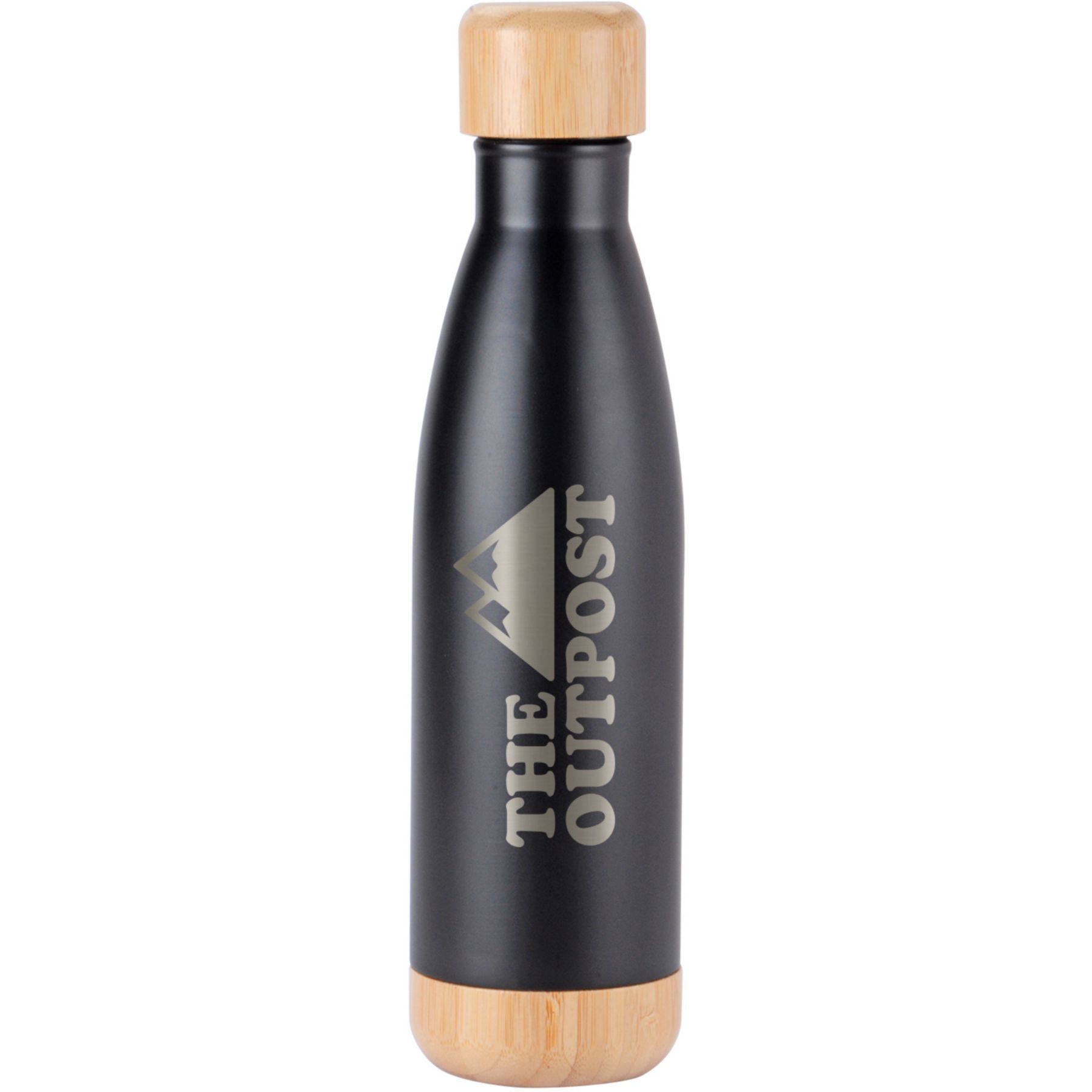 Picture of Voyager Bottle With Bamboo Base & Lid 17 Oz