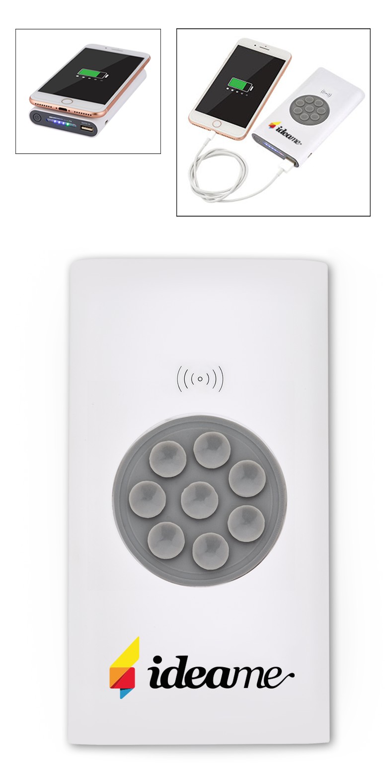 Picture of UL Certified Grip Wireless Charger & Power Bank