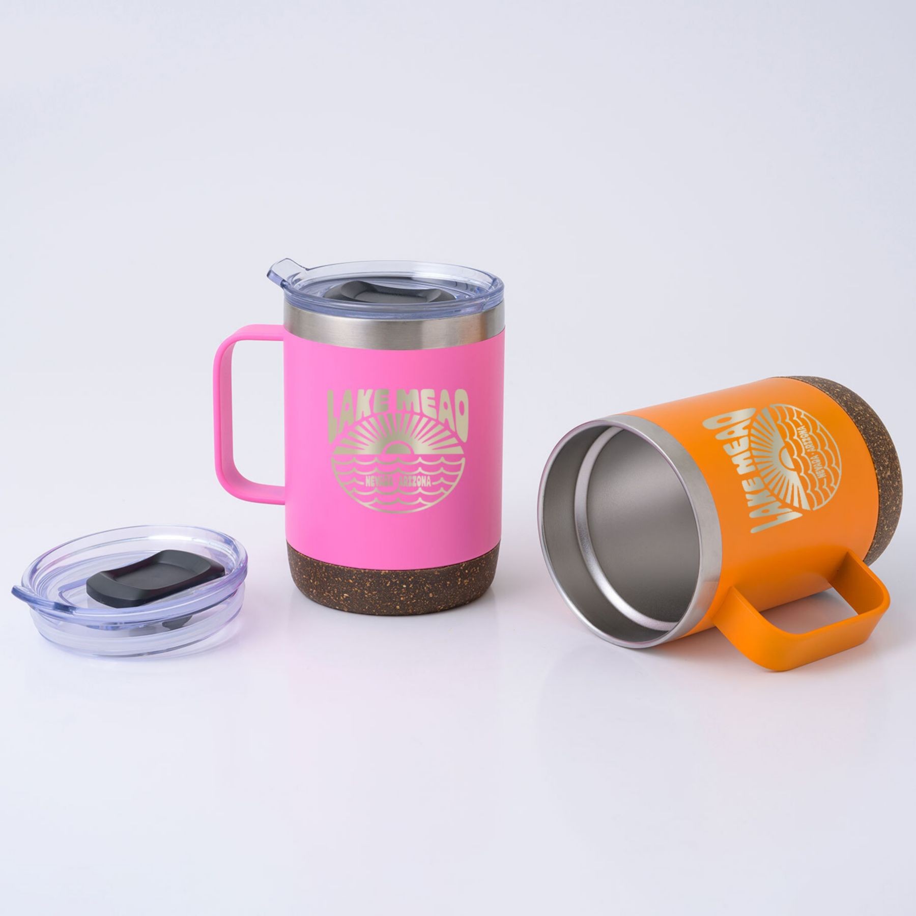 Picture of Saratoga Cork Bottom Brite Mug 12 Oz