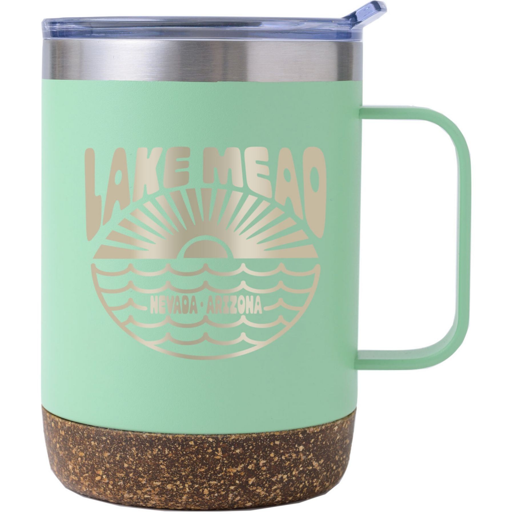 Picture of Saratoga Cork Bottom Brite Mug 12 Oz