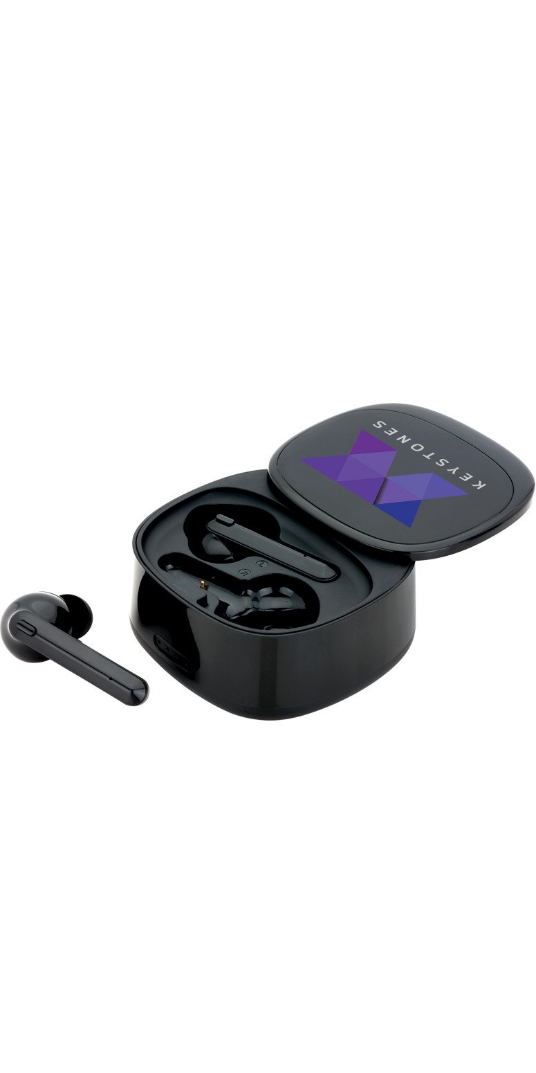 Picture of Swivel TWS Wireless Earbuds and Charger Case